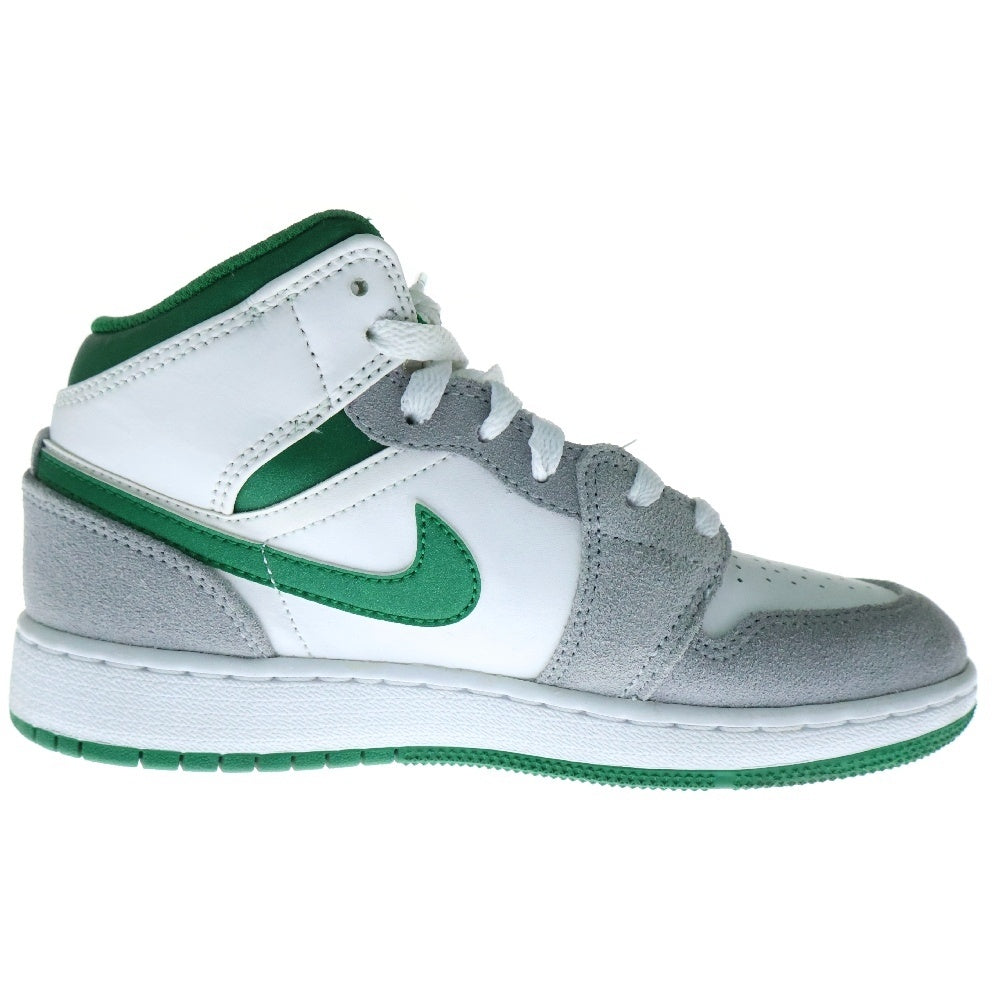 NIKE(ナイキ) WMNS AIR JORDAN 1 MID SE GS PINE GREEN DC7248-103 ウィメンズ エアジョーダン1 スペシャルエディション パイングリーン ミッドカットスニーカー US3.5/22.5cm