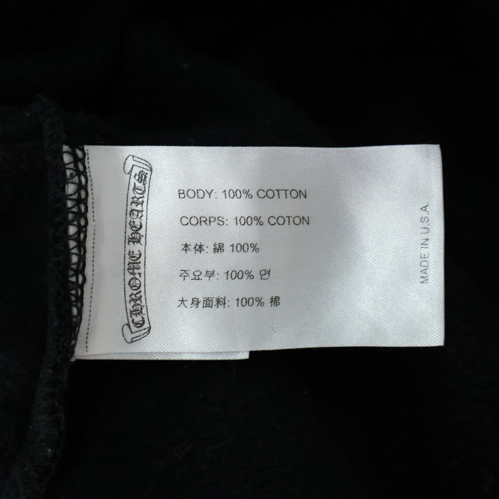 CHROME HEARTS(クロムハーツ) SWTSHRT PLVR LTD OSAKA 大阪限定 ホースシュープリント プルオーバースウェットパーカー フーディー ブラック