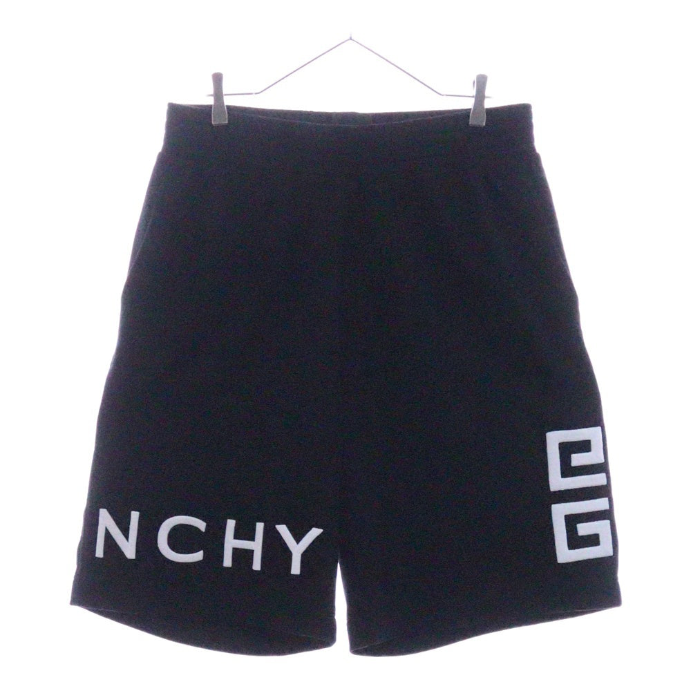GIVENCHY(ジバンシィ) Sweat Logo Shorts ロゴ刺繍スウェットショートパンツ ハーフパンツ BM50WC3Y6U