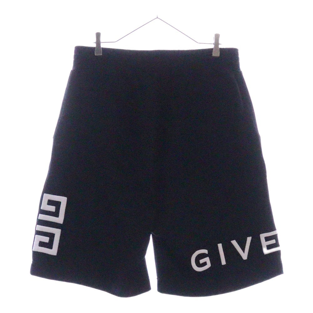 GIVENCHY(ジバンシィ) Sweat Logo Shorts ロゴ刺繍スウェットショートパンツ ハーフパンツ BM50WC3Y6U