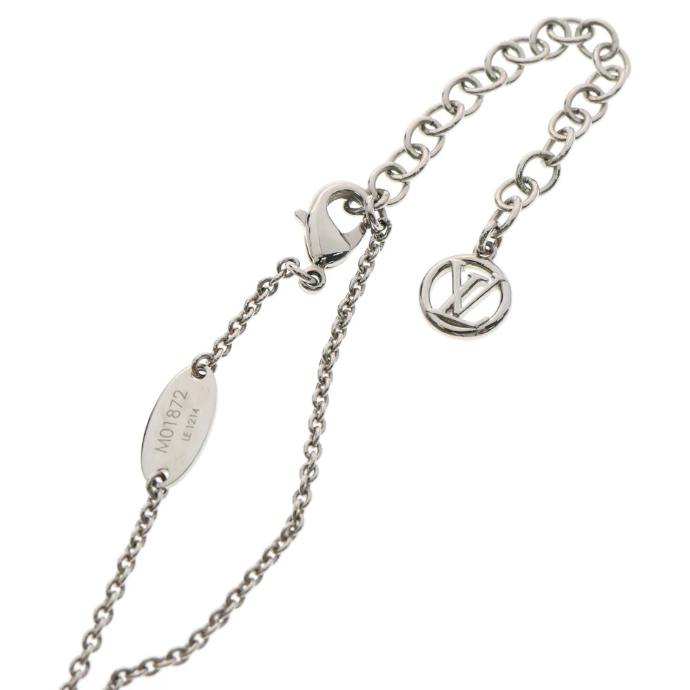 LOUIS VUITTON(ルイヴィトン) GO-14 LVロゴ チェーンネックレス シルバー M01872/LE1214