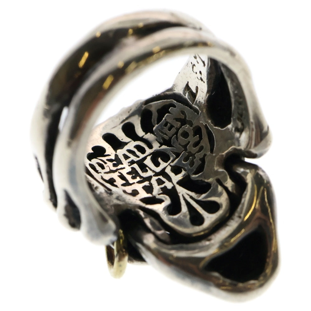 Leathers and Treasures(レザーズアンドトレジャーズ) pirates w/18k Earings & Tooth Ring パイレーツ スカルリング