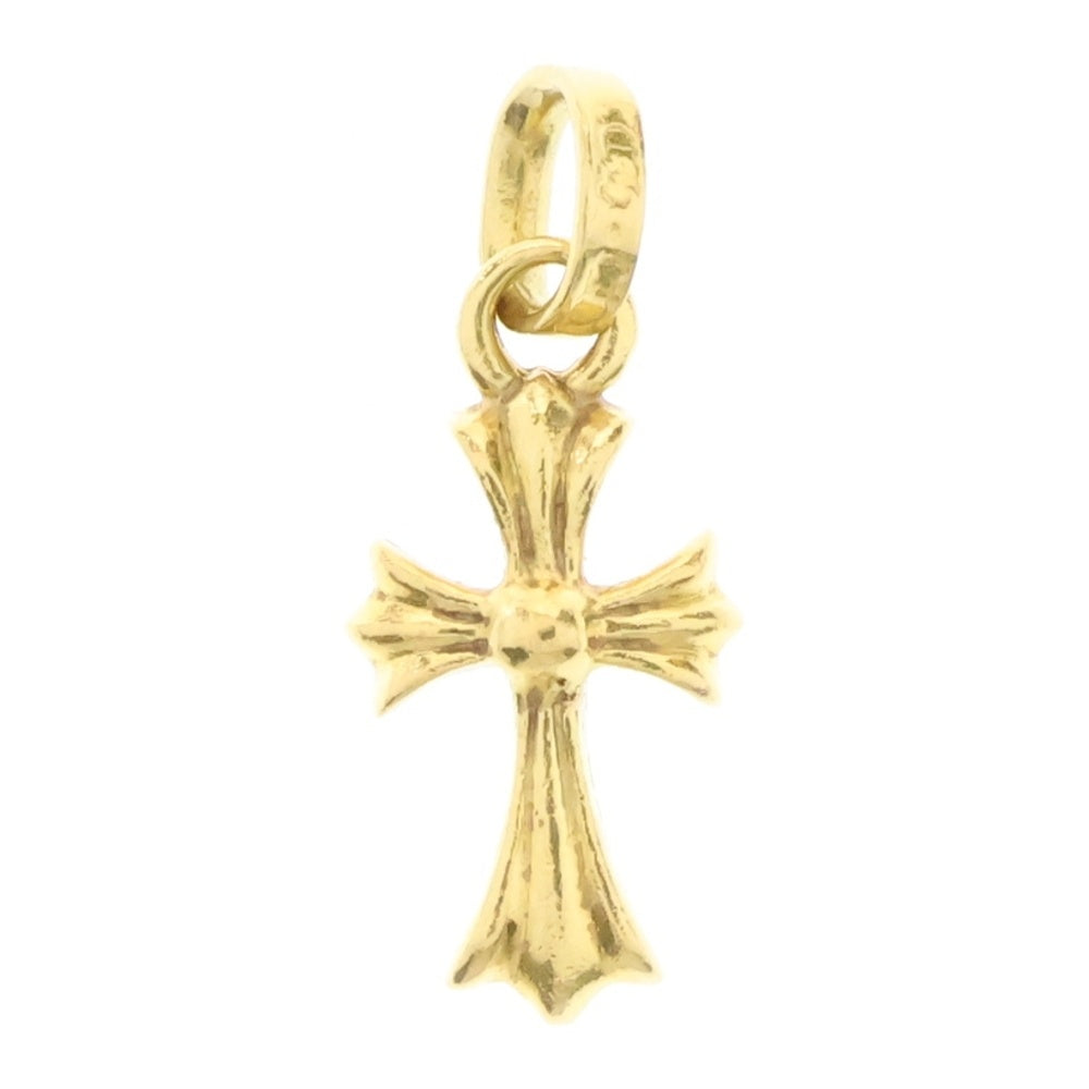 CHROME HEARTS(クロムハーツ) 22K CRS BBYFAT P/DIA ベイビーファットクロス PAVEダイヤ ペンダントトップ ゴールド BCA035