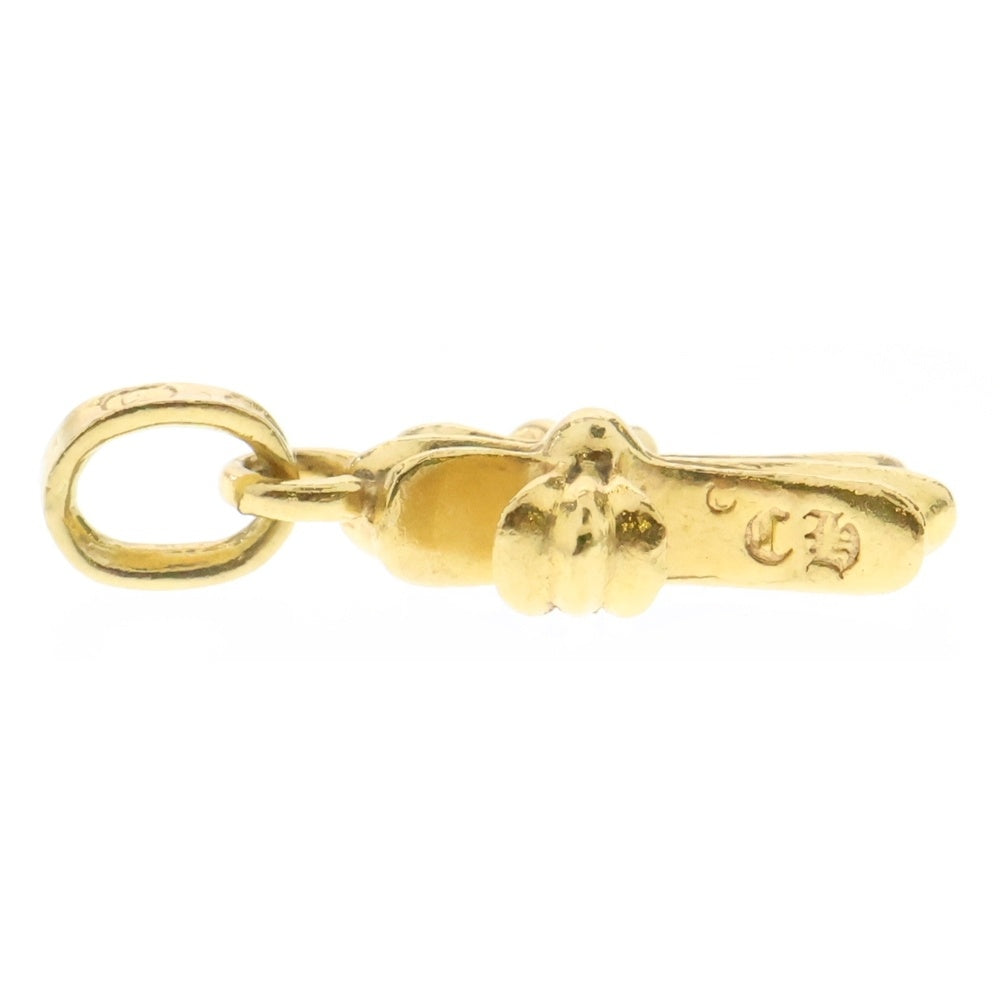 CHROME HEARTS(クロムハーツ) 22K CRS BBYFAT P/DIA ベイビーファットクロス PAVEダイヤ ペンダントトップ ゴールド BCA035