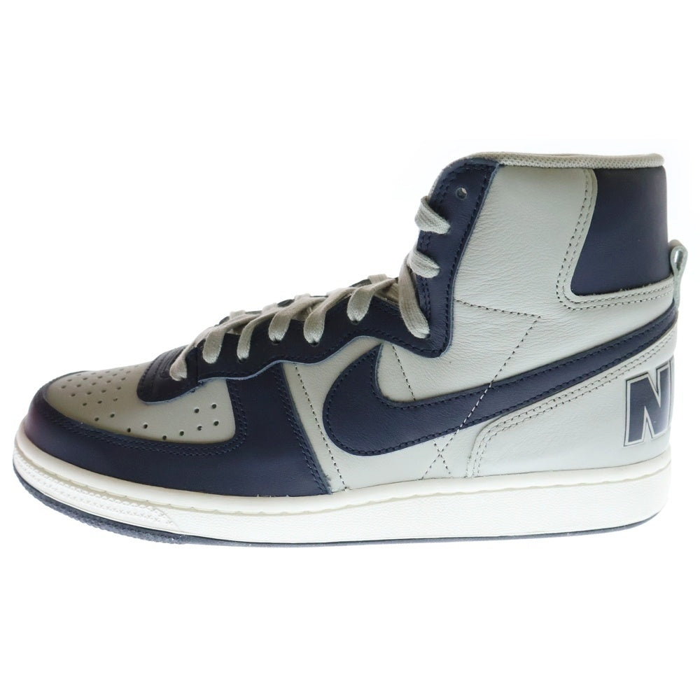 NIKE(ナイキ) Terminator High Georgetown (2022) ターミネーター ジョージタウン ハイカットスニーカー グレー/ネイビー US8.5/26.5cm FB1832-001