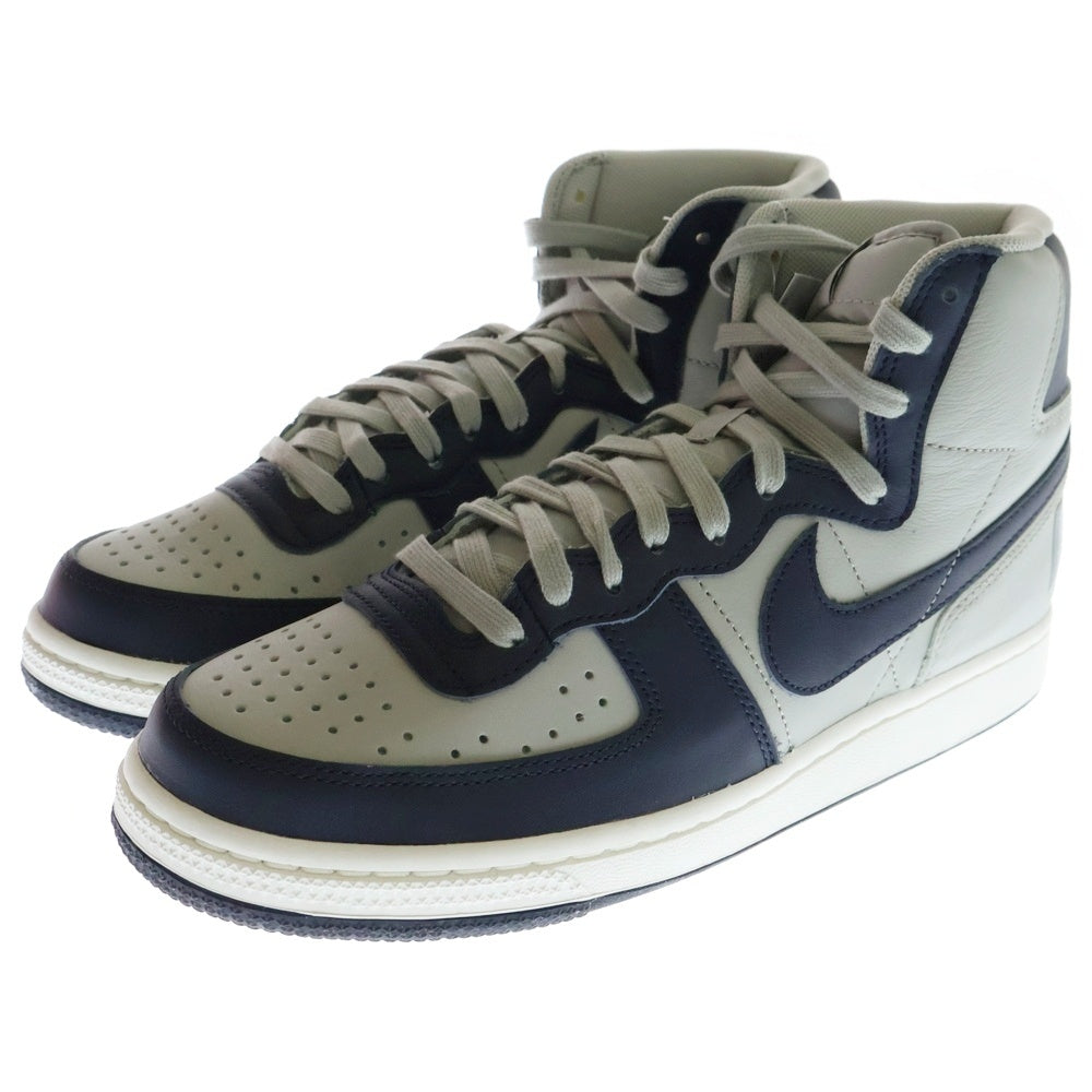 NIKE(ナイキ) Terminator High Georgetown (2022) ターミネーター ジョージタウン ハイカットスニーカー グレー/ネイビー US8.5/26.5cm FB1832-001