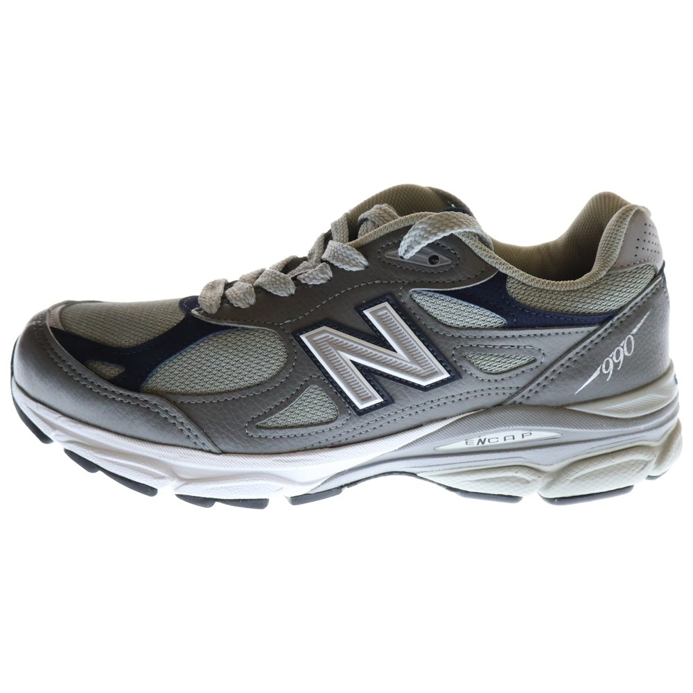 New Balance(ニューバランス) M990GJ3 ローカットスニーカー グレー US8.5/26.5cm