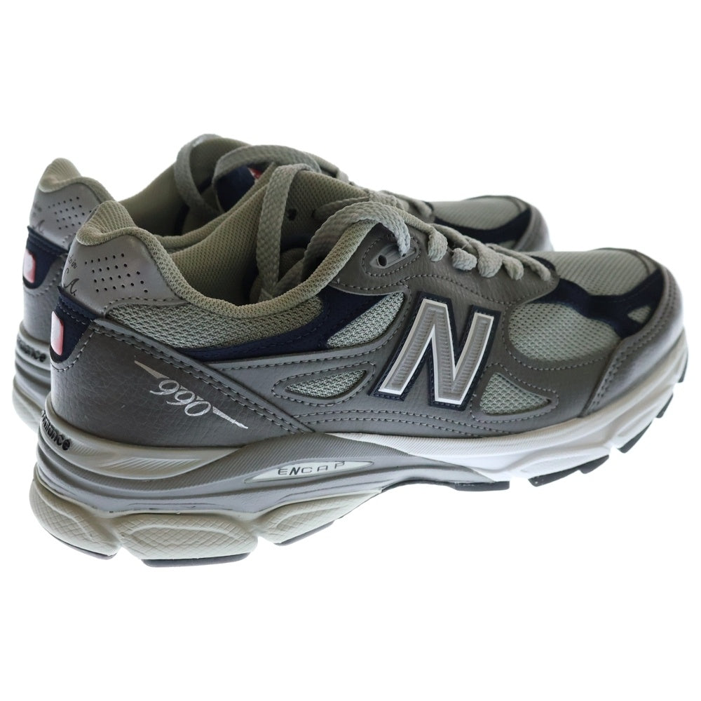 New Balance(ニューバランス) M990GJ3 ローカットスニーカー グレー US8.5/26.5cm