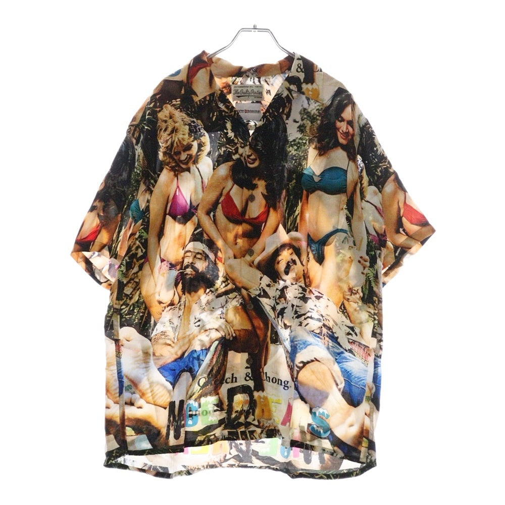WACKO MARIA(ワコマリア) 21SS ×NICEDREAMS S/S HAWAIIAN SHIRT 総柄半袖アロハシャツ マルチカラー