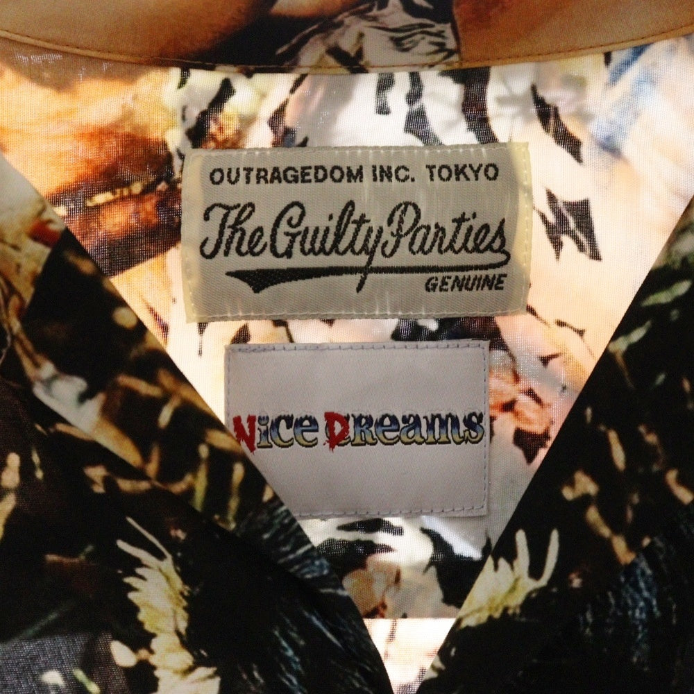 WACKO MARIA(ワコマリア) 21SS ×NICEDREAMS S/S HAWAIIAN SHIRT 総柄半袖アロハシャツ マルチカラー