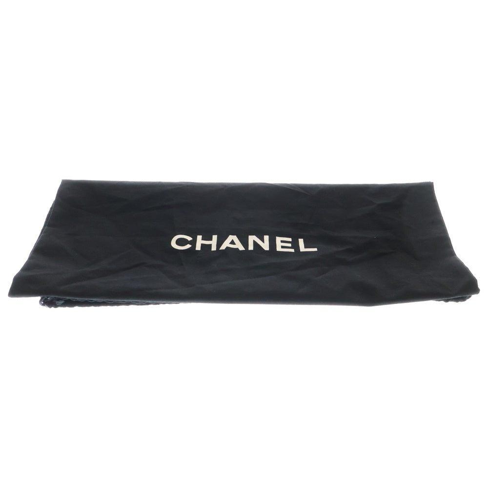 CHANEL(シャネル) マトラッセ ココマーク ラムスキン トップハンドル 2WAY ハンドショルダーバッグ ブラック AS4232