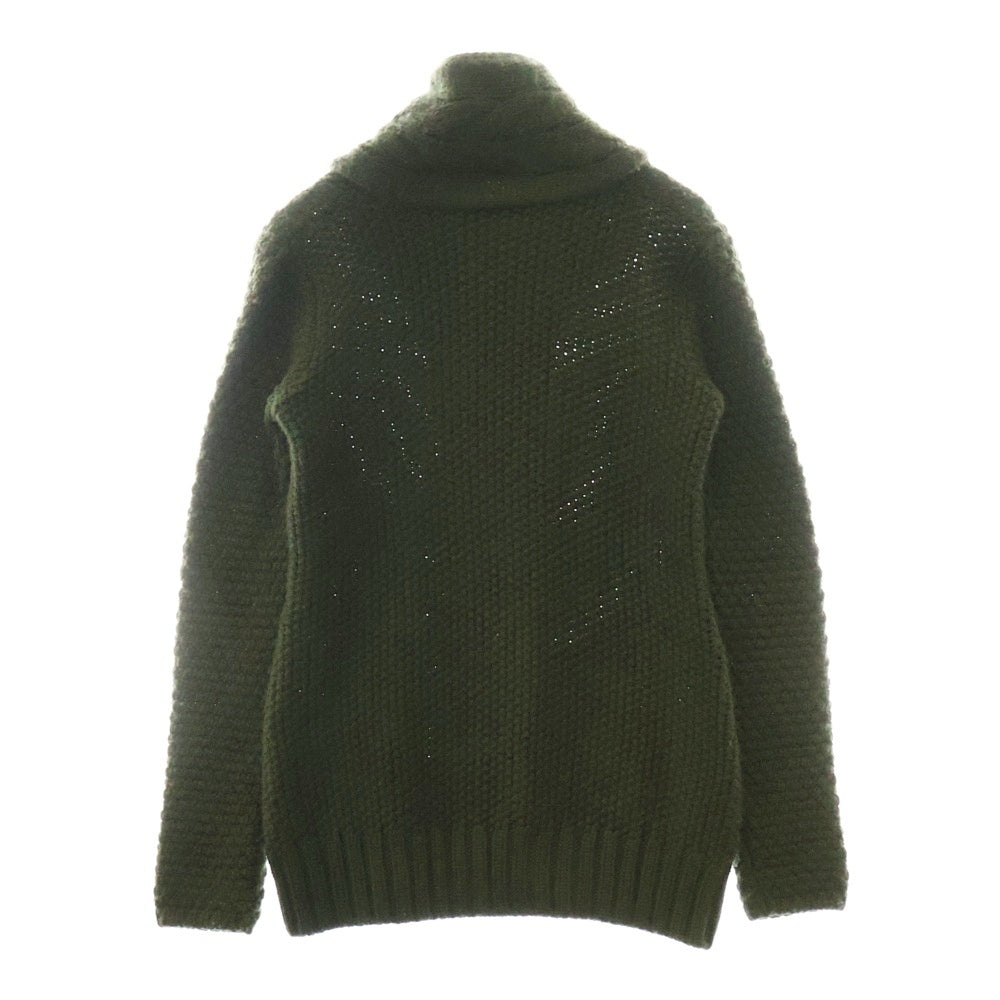 BALENCIAGA(バレンシアガ) ウール混ケーブルニット グリーン 181574 T1085