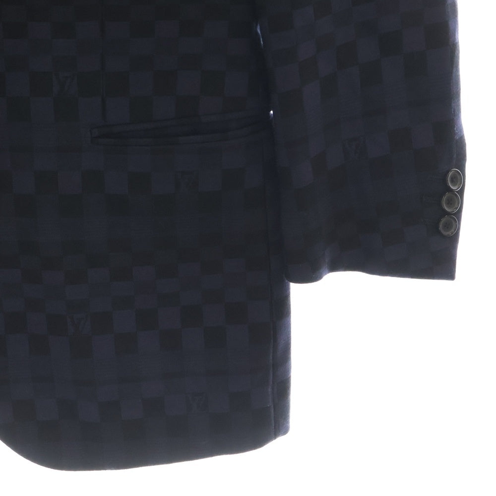 LOUIS VUITTON(ルイヴィトン) 23SS ダミエ ナポリターナジャケット ネイビー RM231F MU6 HOF J8F
