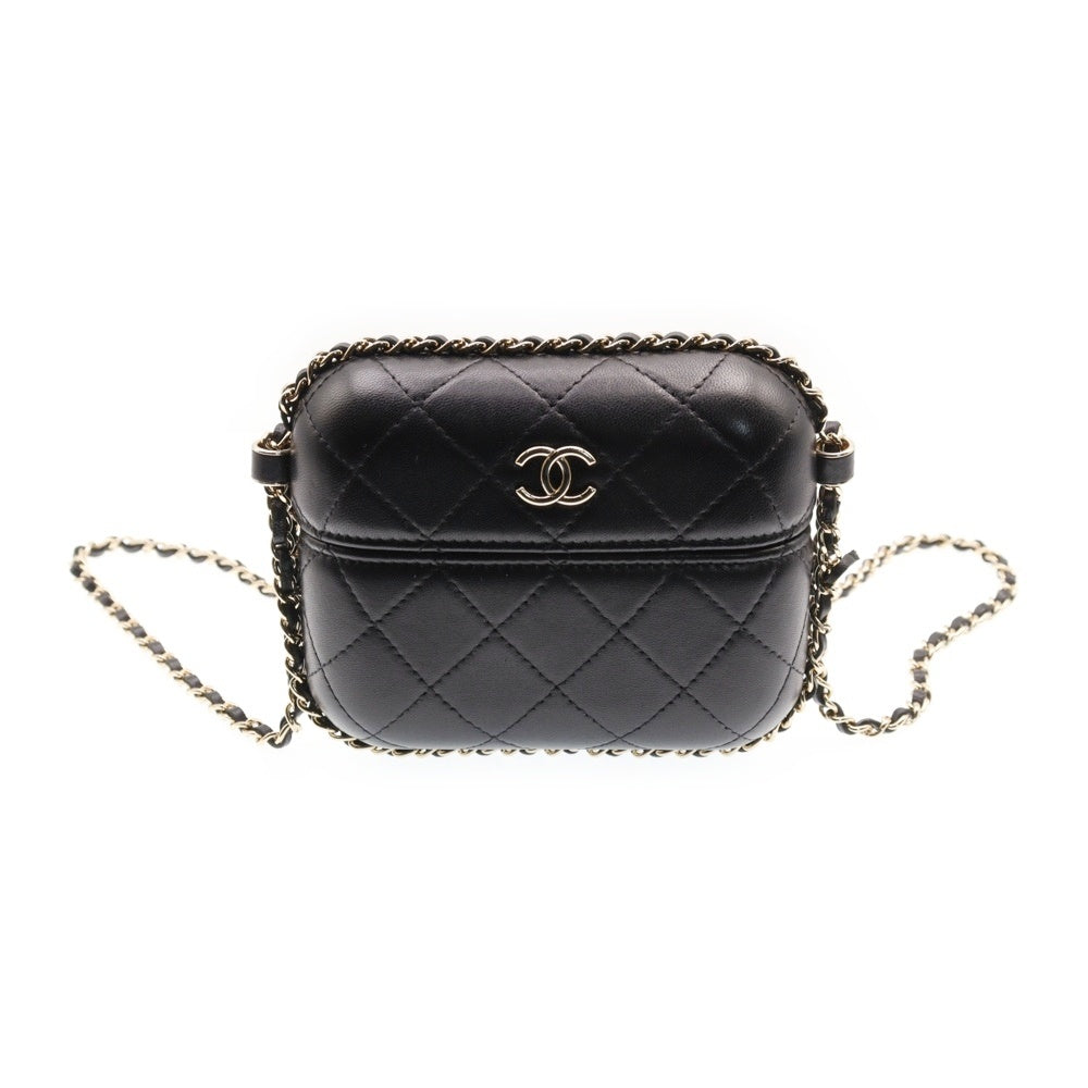 CHANEL(シャネル) ココマーク チェーンポシェット ショルダーバッグ ブラック