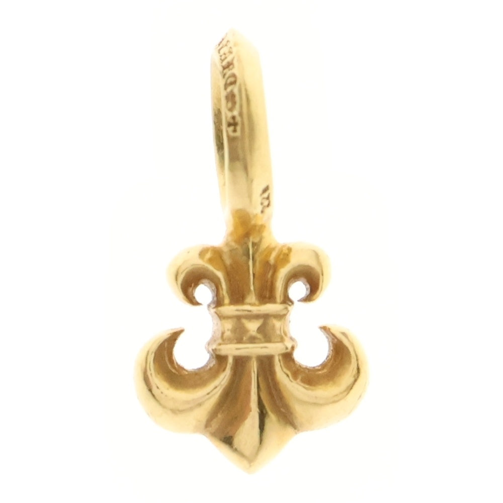 CHROME HEARTS(クロムハーツ) 22K STACK BS FLUER V2 BSフレアスタックチャーム ネックレストップ ゴールド