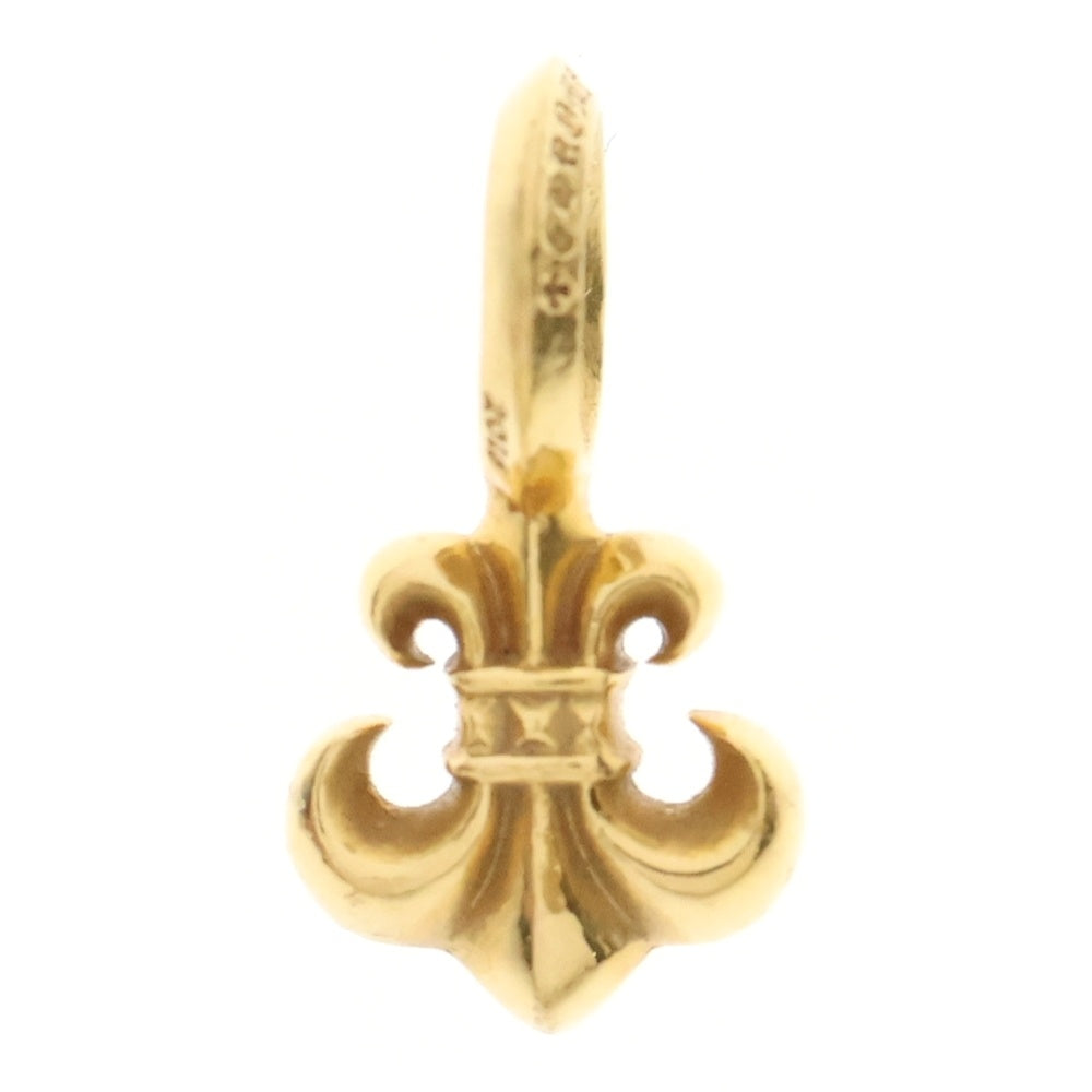 CHROME HEARTS(クロムハーツ) 22K STACK BS FLUER V2 BSフレアスタックチャーム ネックレストップ ゴールド