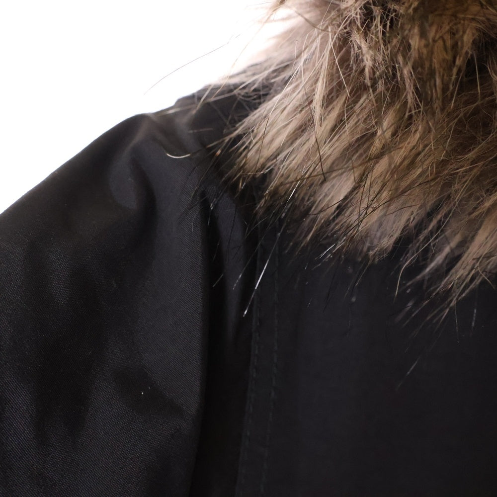 THE NORTH FACE(ザノースフェイス) MCMURDO BOMBER マクマードボンバー ファー付きダウンジャケット ブラック NF0A5GD9