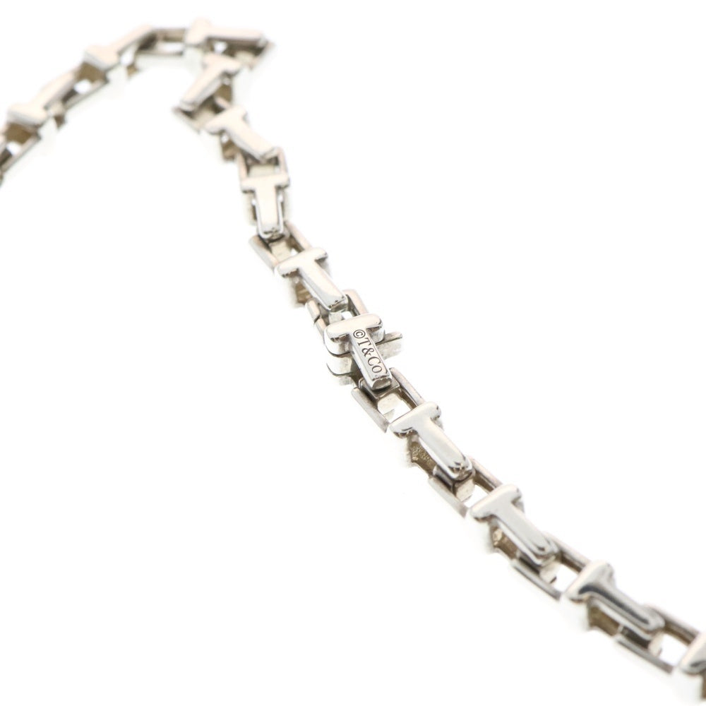 TIFFANY & Co.(ティファニー) Tナロー チェーンネックレス シルバー