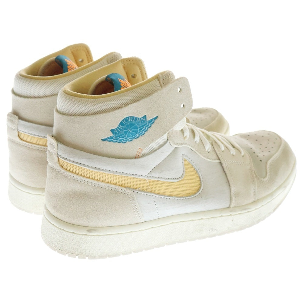 NIKE(ナイキ) Air Jordan 1 High Zoom CMFT 2 エアジョーダン1 ズーム CMFT 2 ハイカットスニーカー アイボリー US10/28cm DV1307-180