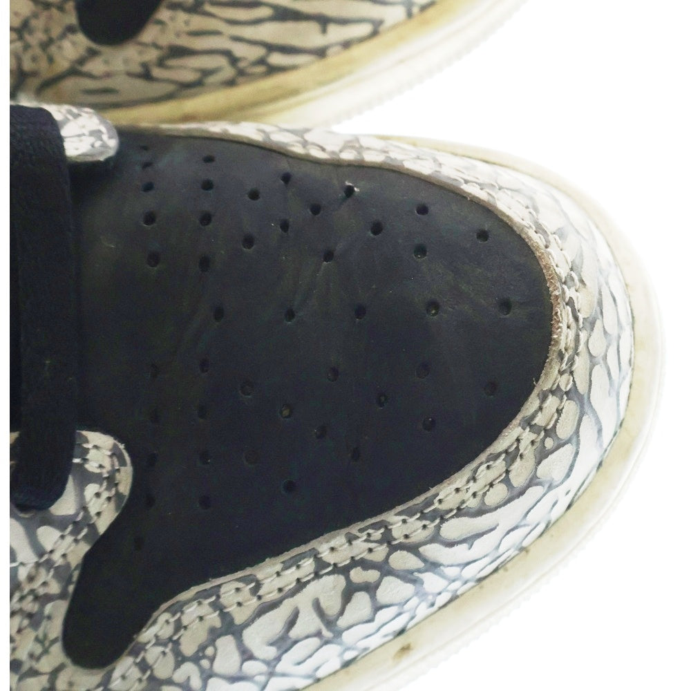 NIKE(ナイキ) Air Jordan 1 Retro Low OG Black Cement エアジョーダン1 レトロ ロー OG ブラックセメント ローカットスニーカー ブラック US10/28cm CZ0790-001