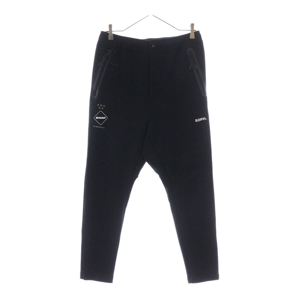 F.C.R.B./F.C.Real Bristol/FCRB(エフシーアールビー/エフシーレアルブリストル) 20SS COCA-COLA PDK PANTS コカ・コーラ ロゴプリントPDKパンツ ブラック FCRB-200013