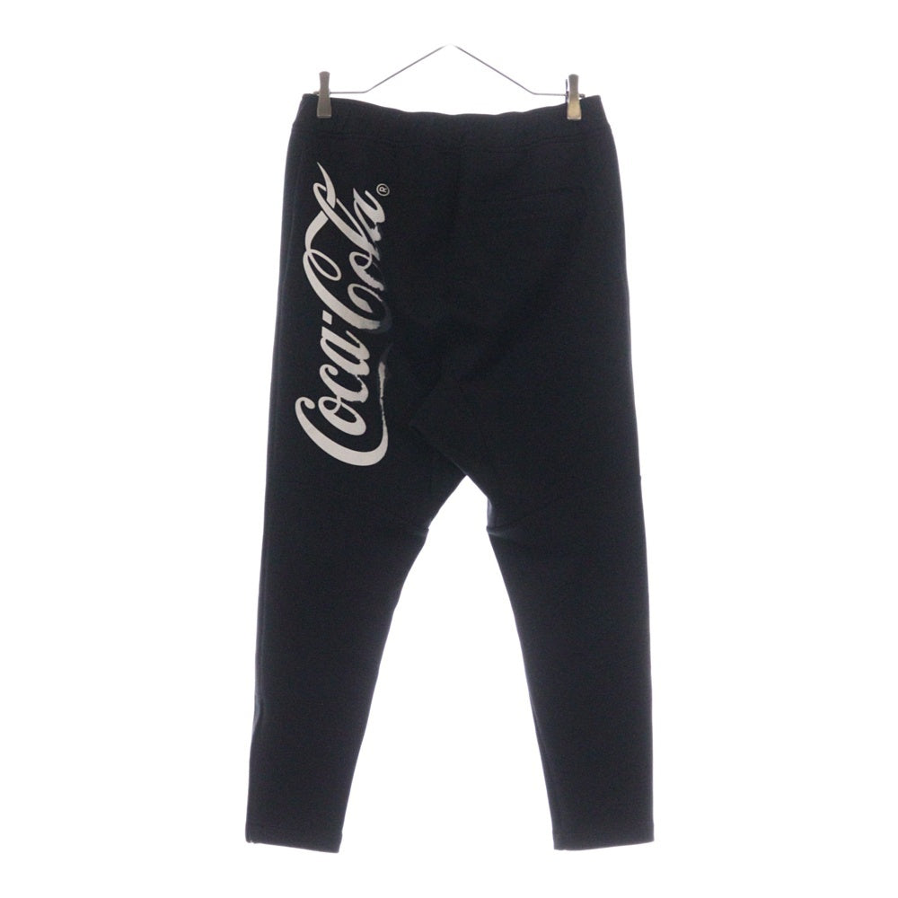 F.C.R.B./F.C.Real Bristol/FCRB(エフシーアールビー/エフシーレアルブリストル) 20SS COCA-COLA PDK PANTS コカ・コーラ ロゴプリントPDKパンツ ブラック FCRB-200013