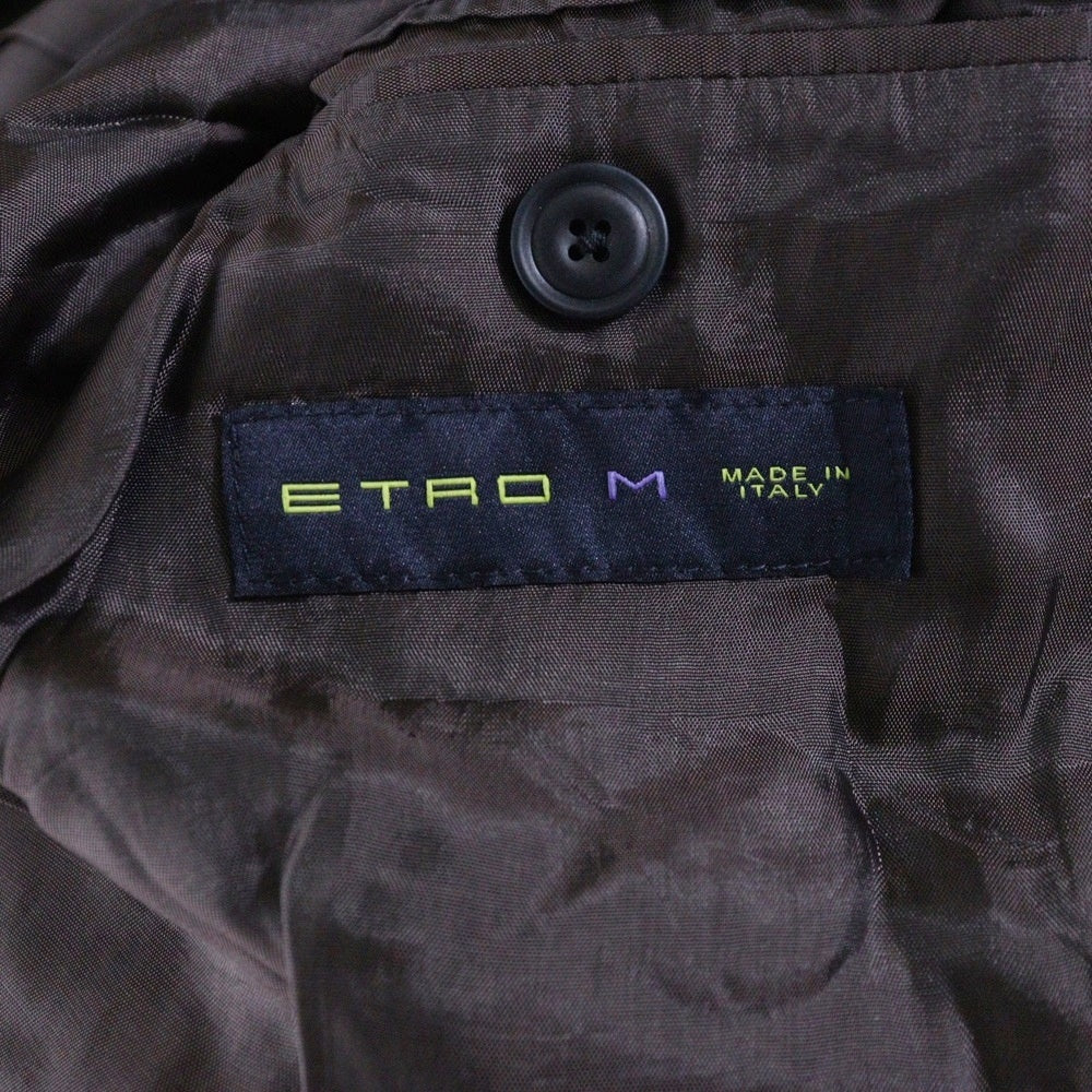 ETRO(エトロ) ペイズリー柄 ジップアップジャケット カーキ U15 1S243 4529