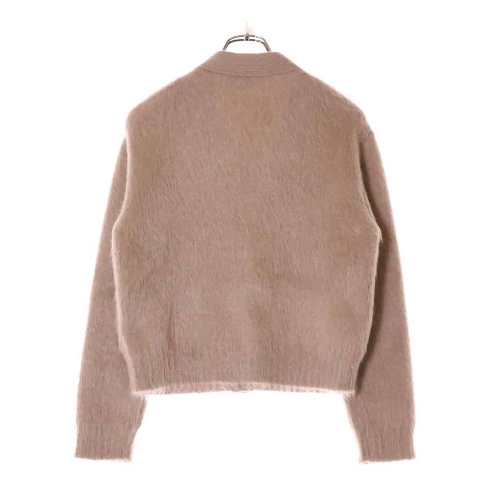 CELINE(セリーヌ) 24SS CARDIGAN JACKET IN BRUSHED MOHAIR ブラッシュドモヘア カーディガン ベージュ レディース 2AD0E440U.18TP