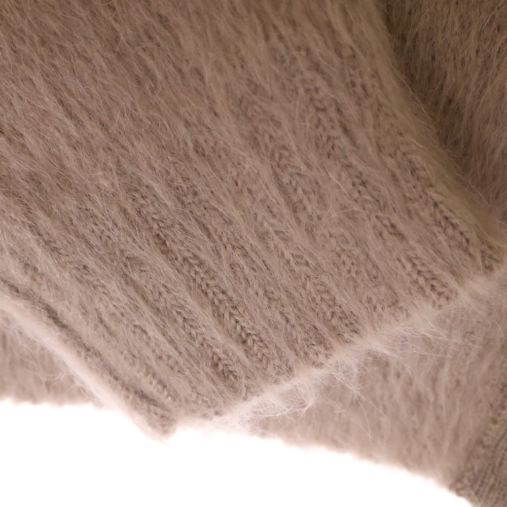 CELINE(セリーヌ) 24SS CARDIGAN JACKET IN BRUSHED MOHAIR ブラッシュドモヘア カーディガン ベージュ レディース 2AD0E440U.18TP
