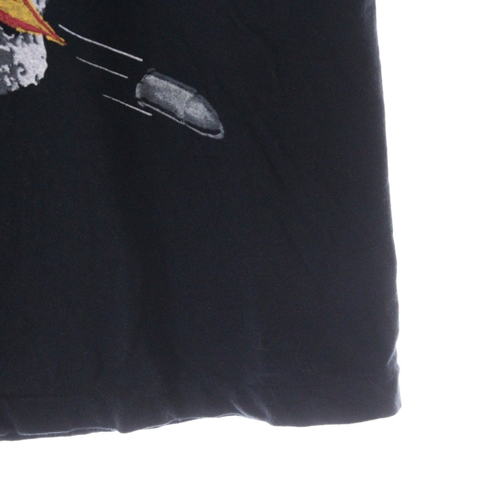 VINTAGE(ヴィンテージ) 80s GUNS N'ROSES ガンズアンドローゼズ APPETITE FOR DESTRUCTION JAPANTOUR クルーネック半袖Tシャツ カットソー ブラック