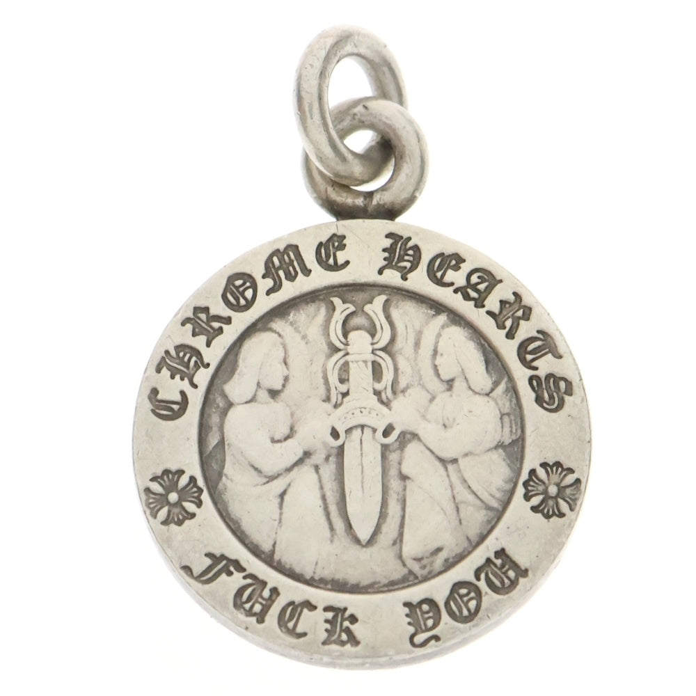 CHROME HEARTS(クロムハーツ) CHRM ANGL MDL V1 エンジェルメダルチャーム ペンダントトップ シルバーBCA229