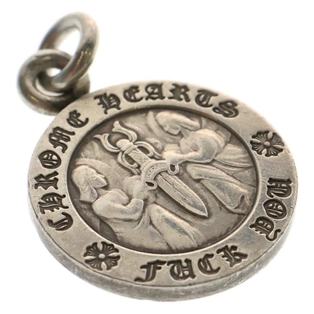 CHROME HEARTS(クロムハーツ) CHRM ANGL MDL V1 エンジェルメダルチャーム ペンダントトップ シルバーBCA229