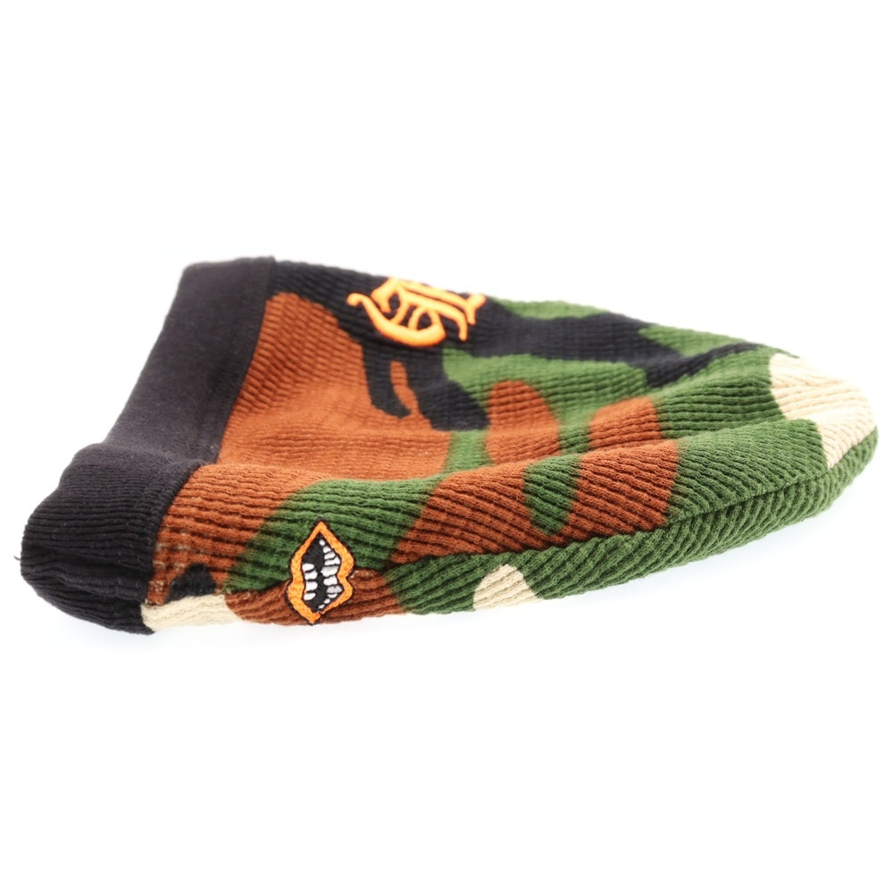 CHROME HEARTS(クロムハーツ) THERMAL BEANIE CAP CH サーマル ビーニー ニット帽 帽子 カモフラージュ
