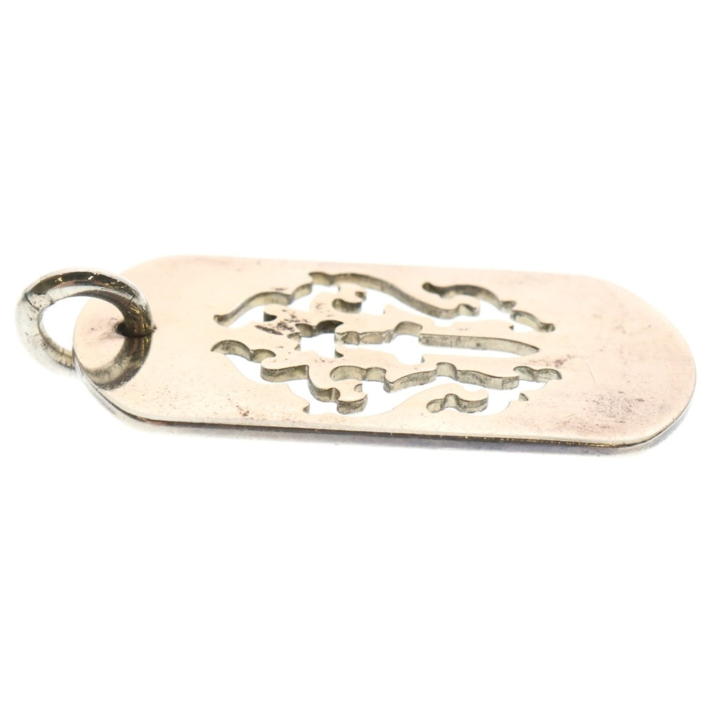 CHROME HEARTS(クロムハーツ) D TAG LRG DAGGER ヴァインダガーカットアウトドッグタグ ラージ ペンダントトップ シルバー BCA240