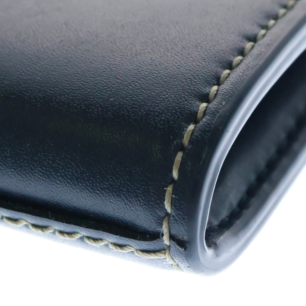 BOTTEGA VENETA(ボッテガヴェネタ) スクエア コンパクトジップアラウンドウォレット ネイビー 765782V39K23330