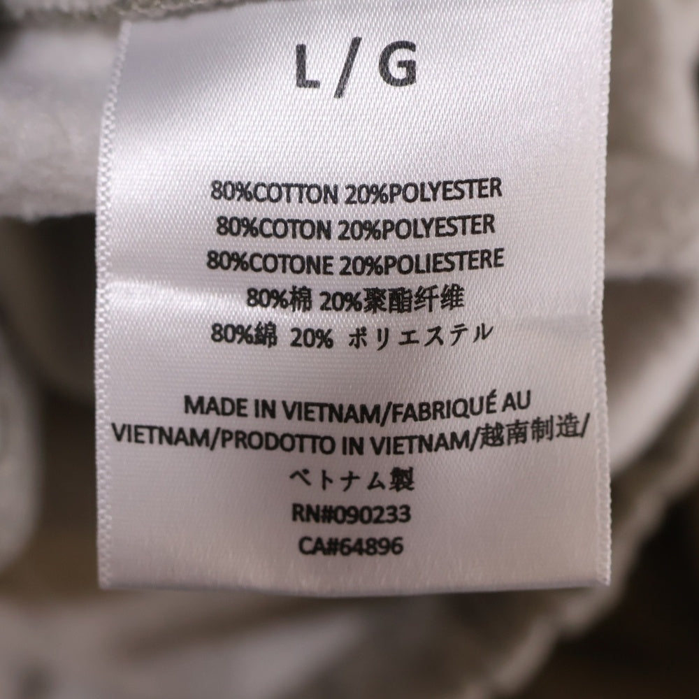 FEAR OF GOD ESSENTIALS(フィアオブゴッド エッセンシャルズ) SHORT PANTS ラバーロゴ スウェットハーフパンツ ショーツ グレー