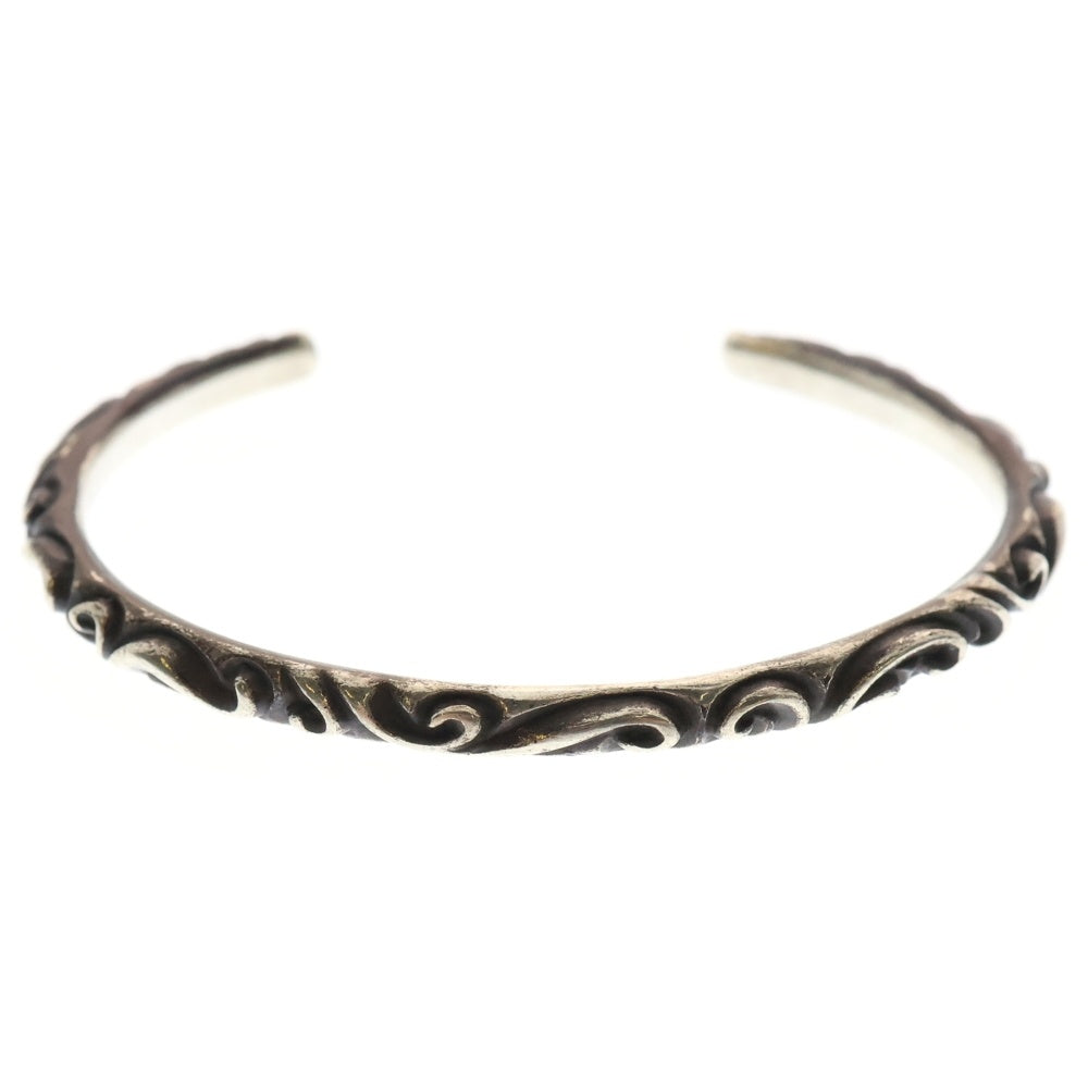 CHROME HEARTS(クロムハーツ) BANGLE SCROLL スクロールバンドバングル ブレスレット シルバー BCA127