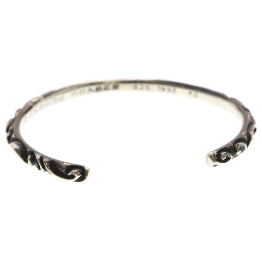 CHROME HEARTS(クロムハーツ) BANGLE SCROLL スクロールバンドバングル ブレスレット シルバー BCA127