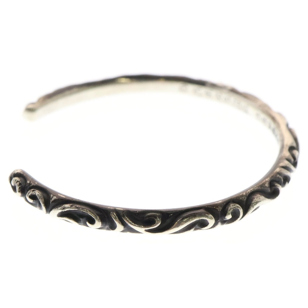 CHROME HEARTS(クロムハーツ) BANGLE SCROLL スクロールバンドバングル ブレスレット シルバー BCA127