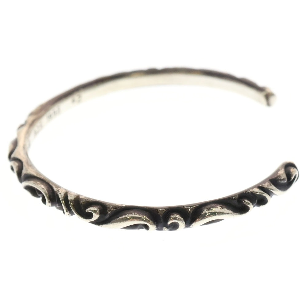 CHROME HEARTS(クロムハーツ) BANGLE SCROLL スクロールバンドバングル ブレスレット シルバー BCA127
