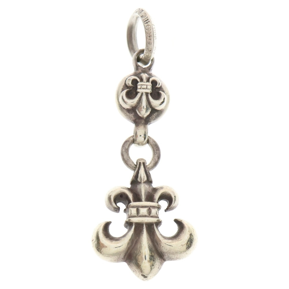 CHROME HEARTS(クロムハーツ) 1BALL BS FLEUR 1ボールBSフレアチャーム ペンダントトップ シルバー BCA198