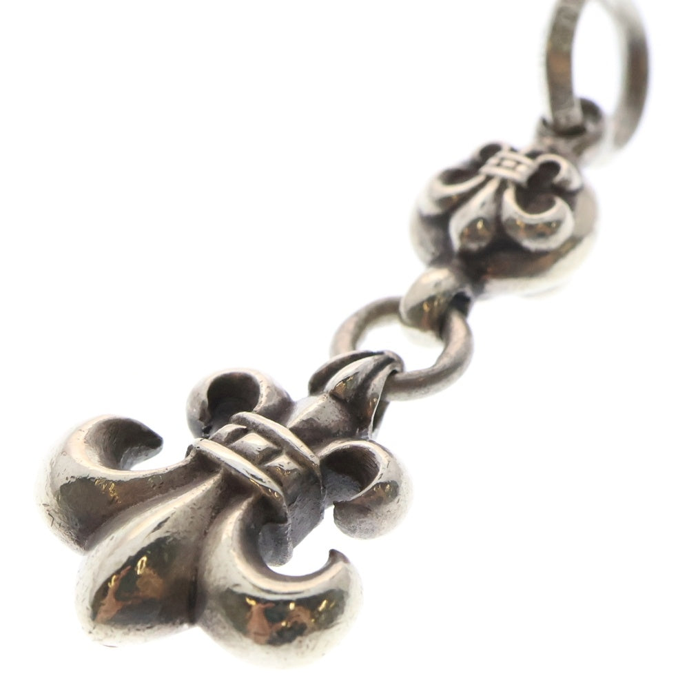 CHROME HEARTS(クロムハーツ) 1BALL BS FLEUR 1ボールBSフレアチャーム ペンダントトップ シルバー BCA198