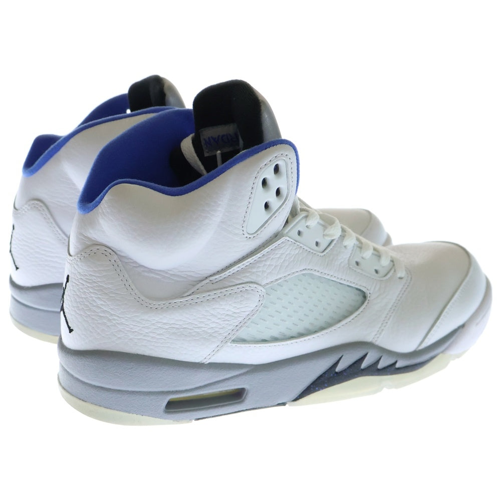 NIKE(ナイキ) Air Jordan 5 Stealth 2.0 エアジョーダン5 ステルス2.0 ハイカットスニーカー ホワイト/ブルー US11/29cm DD0587-140