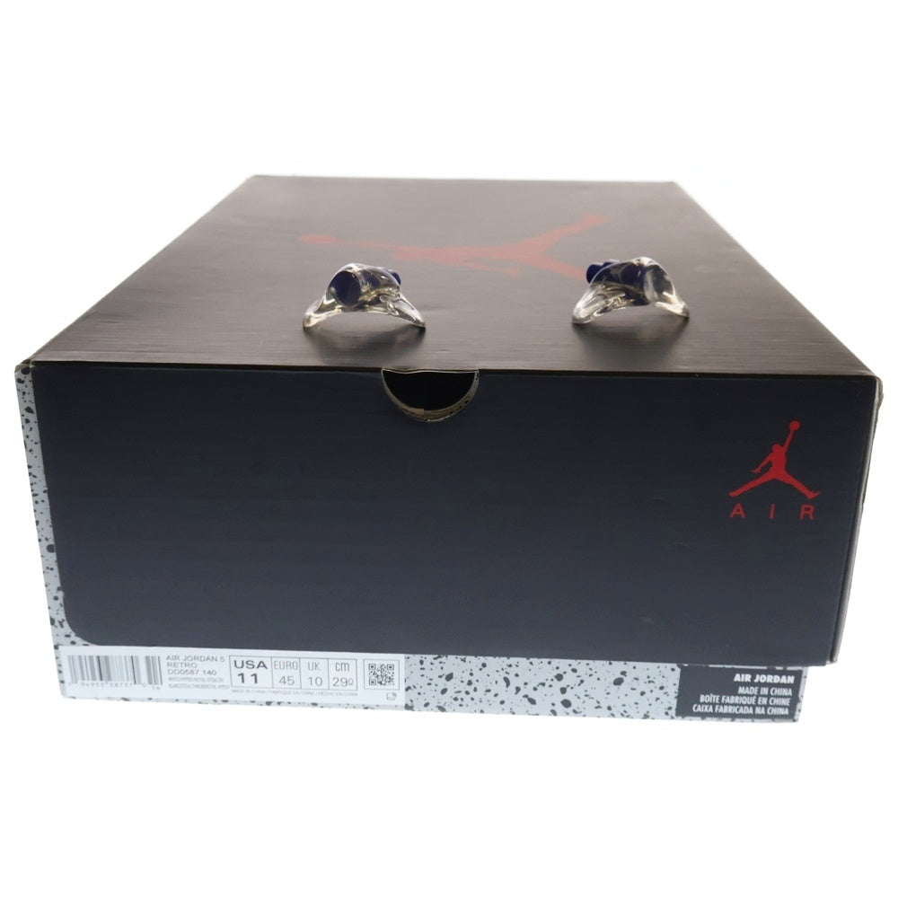 NIKE(ナイキ) Air Jordan 5 Stealth 2.0 エアジョーダン5 ステルス2.0 ハイカットスニーカー ホワイト/ブルー US11/29cm DD0587-140