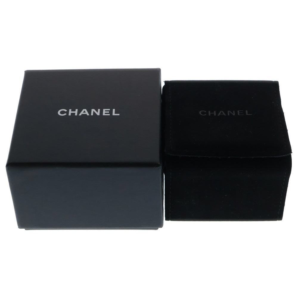 CHANEL(シャネル) ココマーク メタル&レジン スクエアリング レディース ブラック/ゴールド B22A