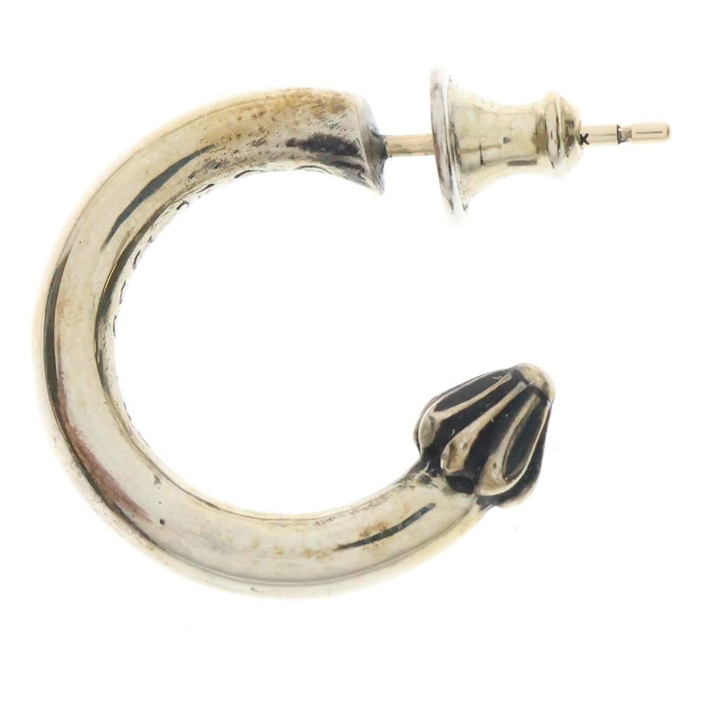 CHROME HEARTS(クロムハーツ) HOOP PLAIN プレーン フープピアス シルバー BCA101