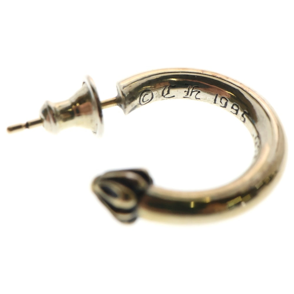 CHROME HEARTS(クロムハーツ) HOOP PLAIN プレーン フープピアス シルバー BCA101
