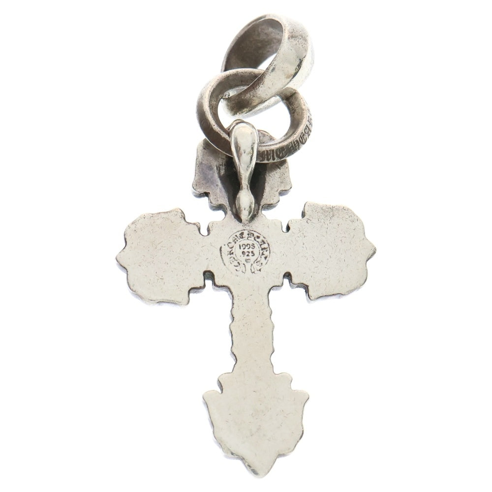 CHROME HEARTS(クロムハーツ) FILIG CROSS-XSM W BALE フィリグリークロスXSベイル wベイル ネックレストップ シルバー BCA262