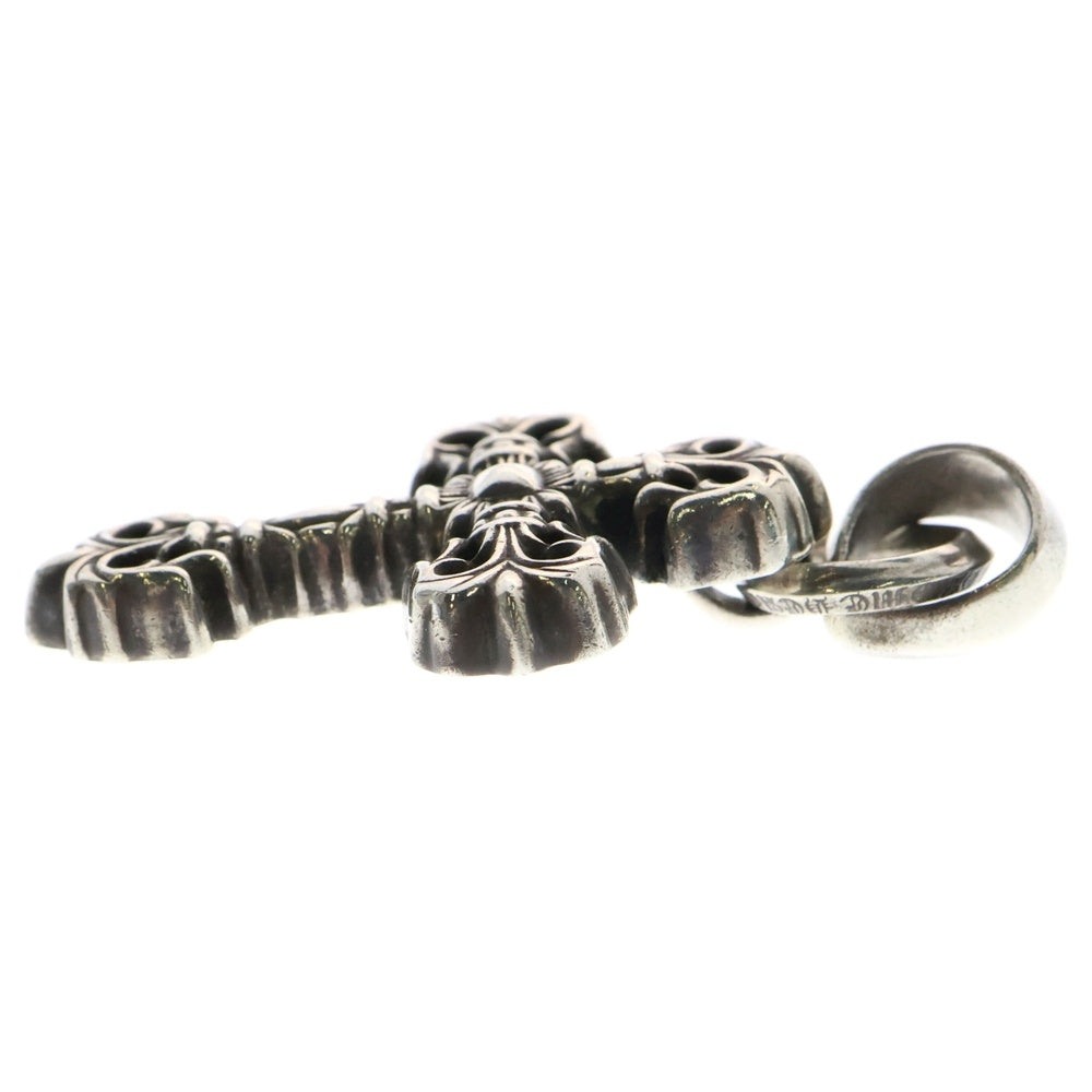 CHROME HEARTS(クロムハーツ) FILIG CROSS-XSM W BALE フィリグリークロスXSベイル wベイル ネックレストップ シルバー BCA262