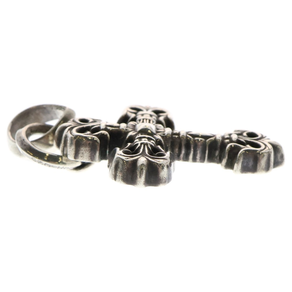 CHROME HEARTS(クロムハーツ) FILIG CROSS-XSM W BALE フィリグリークロスXSベイル wベイル ネックレストップ シルバー BCA262